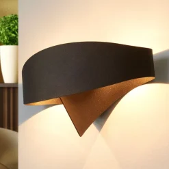 Væglamper ^ Selène Bronze væglampe Scudo