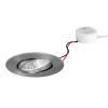 BRUMBERG Loftlamper > BB23 indbyg. IP65 RC driver rund nikkel