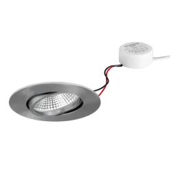 BRUMBERG Loftlamper > BB23 indbyg. IP65 RC driver rund nikkel