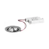 BRUMBERG Indbygningsspots > BB03 indbygning RC driver, kantet, krom