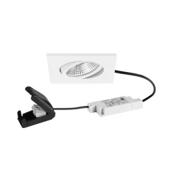 BRUMBERG Loftlamper|Indbygningsspots > BB25 indbygningsspot IP65 RC tilslutningsdåse struktureret hvid