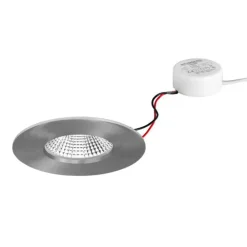BRUMBERG Loftlamper > BB20 IP65 indbyg. RC driver rund nikkel