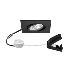 Loftlamper ^ BRUMBERG BB25 IP65 RC driver rund tilslutningsdåse sort mat