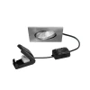 Indbygningsspots ^ BRUMBERG BB25 LED-spot IP65 on/off-tilslutningsdåse mat nikkel