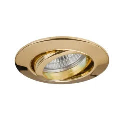 Loftlamper|Indbygningsspots ^ BRUMBERG Breena-R indbygget GX5.3 rund guld blank