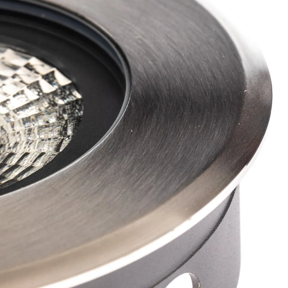 BRUMBERG Nedgravet Udebelysning > Hybride Flat LED-gulvlampe til indbygning, 13 cm