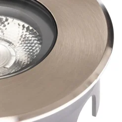 Nedgravet Udebelysning|Udendørs Spot ^ BRUMBERG Hybride Flat LED-gulvlampe til indbygning, 11 cm