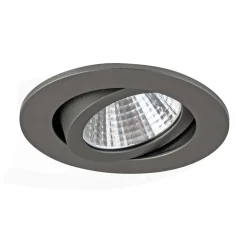 BRUMBERG Loftlamper > indbygningsspot IP65 rund, kobles, titan