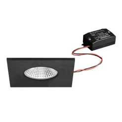 BRUMBERG Loftlamper > LED-indbygningsspot BB21, sort 85 x 85 mm on/off IP65