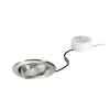 Arbejdsrum/Kontor|Indbygningsspots ^ BRUMBERG LED-indbygningsspot BB09, RC, driver rund, stål