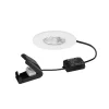 BRUMBERG Loftlamper|Indbygningsspots > LED-spot BB20 IP65 tænd/sluk-tilslutningsdåse struktureret hvid