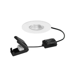 BRUMBERG Loftlamper|Indbygningsspots > LED-spot BB20 IP65 tænd/sluk-tilslutningsdåse struktureret hvid