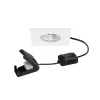 BRUMBERG Loftlamper|Indbygningsspots > LED-spot BB21 IP65 tænd/sluk-tilslutningsdåse struktureret hvid