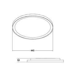 BRUMBERG Arbejdsrum/Kontor > loftlampe Sunny Midi, DALI, 3.000 K, hvid