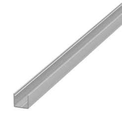 Dekorationsbelysning|Led Strips ^ BRUMBERG One LED overflademonteret profil, aluminium, høj, 1 meter