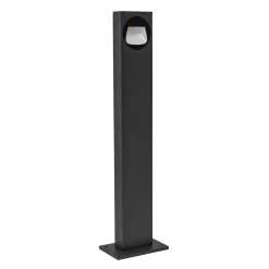 Gadebelysning ^ BRUMBERG Quader LED -gadelampe, grafit, IP54