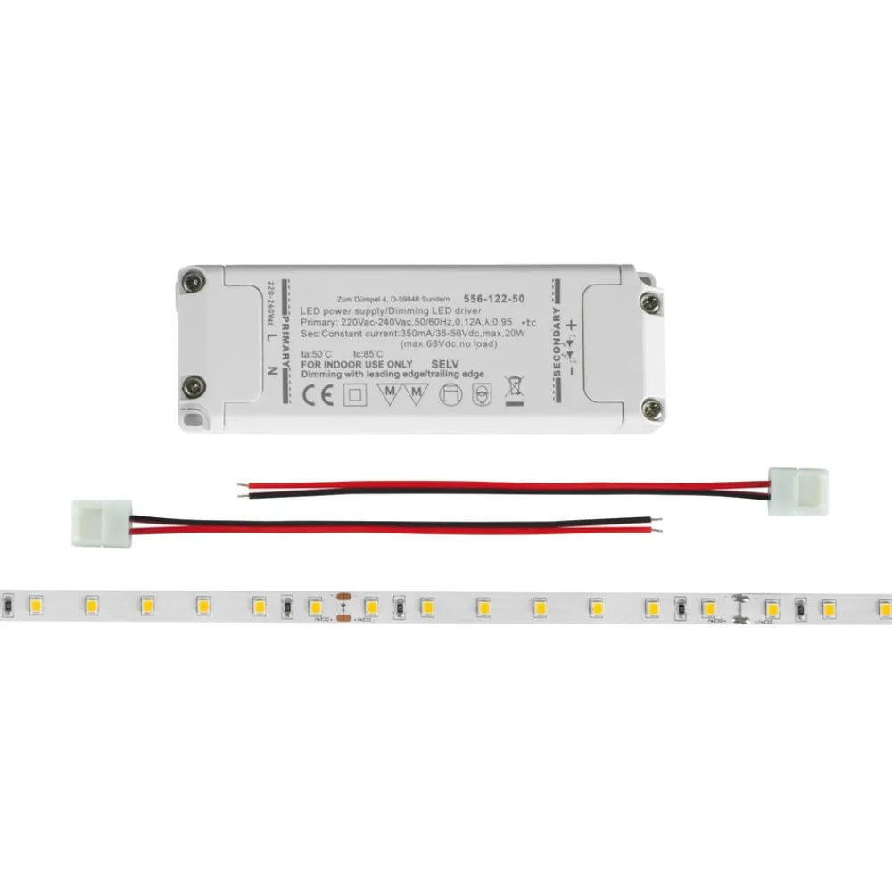 BRUMBERG Led Strips > QualityFlex LED-stripsæt 5m 24W 4.100K