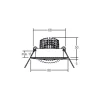 BRUMBERG Indbygningsspots > Spot BB13 dim2warm RC-dim tilslutningsboks, sort