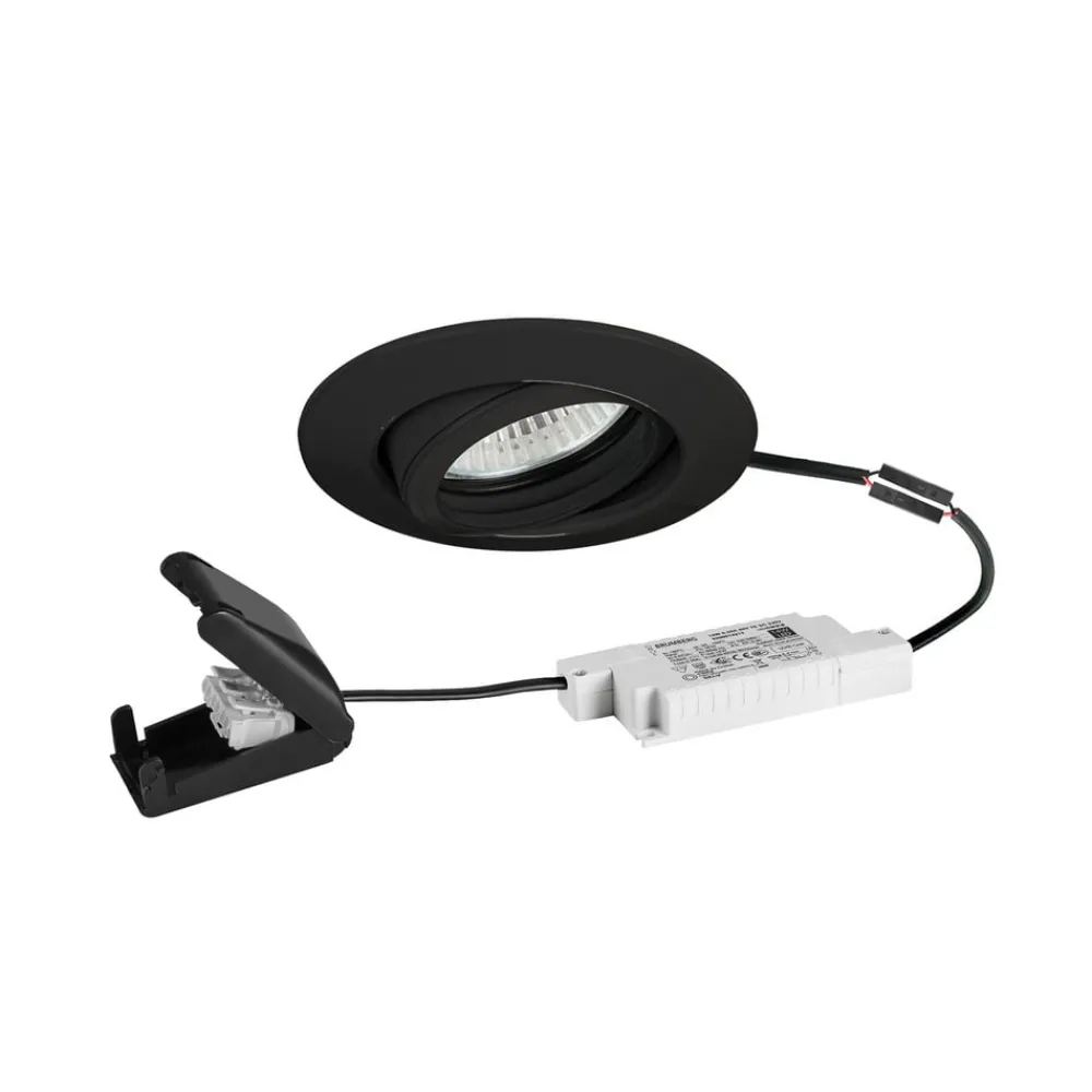 BRUMBERG Indbygningsspots > Spot BB13 dim2warm RC-dim tilslutningsboks, sort