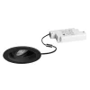 BRUMBERG Indbygningsspots > Tirrel dyb LED indbygningsspot RC, 830, rund, sort