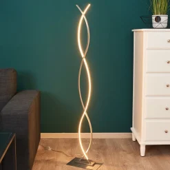 Gulvlamper|Gulvlamper ^ Lindby Buet LED gulvlampe Bobi