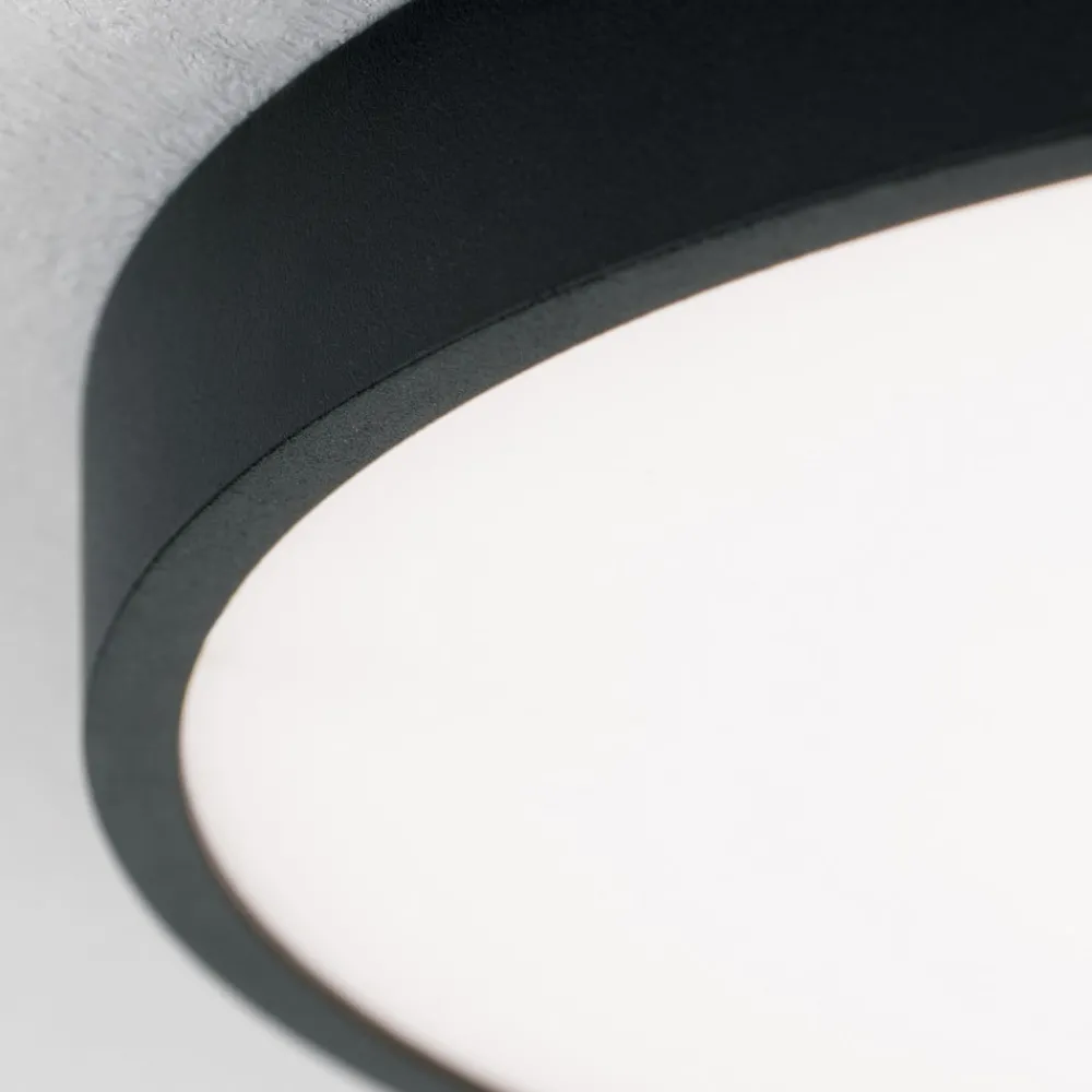 ORION Loftlamper > Bully LED-loftslampe i sort, 3.000 K, Ø28cm