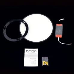 ORION Loftlamper > Bully LED-loftslampe i sort, 3.000 K, Ø28cm