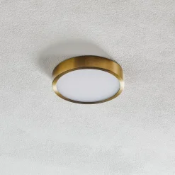 ORION Gang|Pendellamper > Bully LED-loftslampe med patina-look, Ø 14 cm