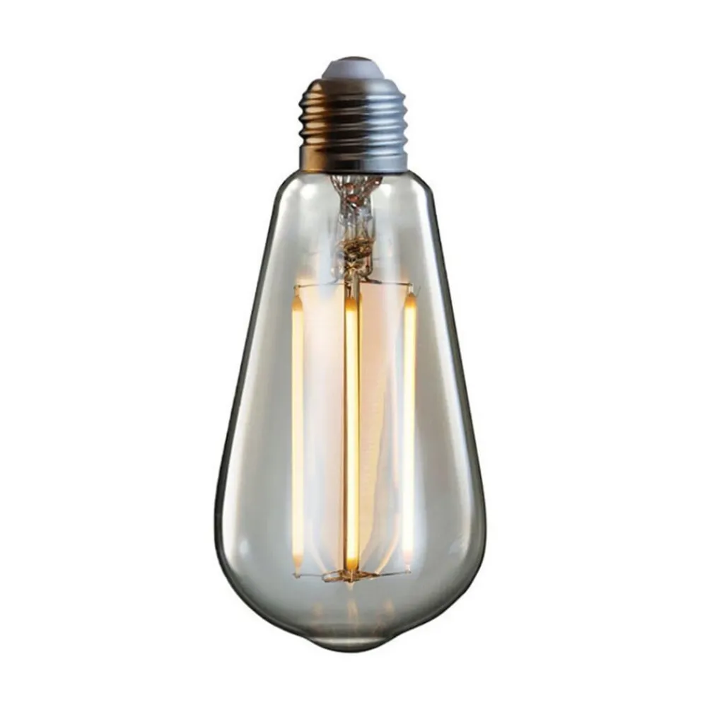 Dæmpbar Led-Pære|Filament Pære ^ Buster + Punch Teardrop LED-pære E27 3,5W 2.500K