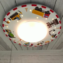 Niermann Standby Loftlamper > Byggeplads loftlampe med LED-stjernehimmel