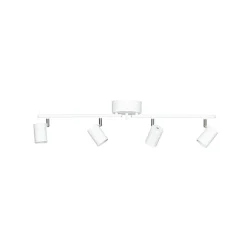 Loftlamper ^ By Rydéns Correct loftspot, 4 lyskilder, mat hvid