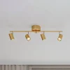By Rydéns Loftlamper|Loftlamper > Correct loftspot, 4 lyskilder, mat guld