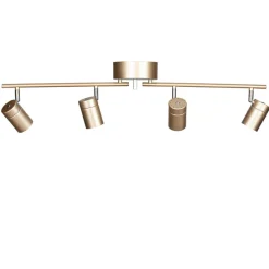By Rydéns Loftlamper|Loftlamper > Correct loftspot, 4 lyskilder, mat guld