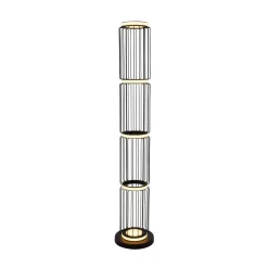 Gulvlamper ^ Searchlight Cage LED-gulvlampe i burdesign