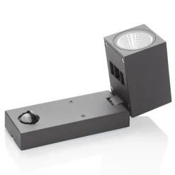 Væglampe Med Sensor ^ ACB ILUMINACIÓN Cala - Udendørs LED-spot med bevægelsessensor