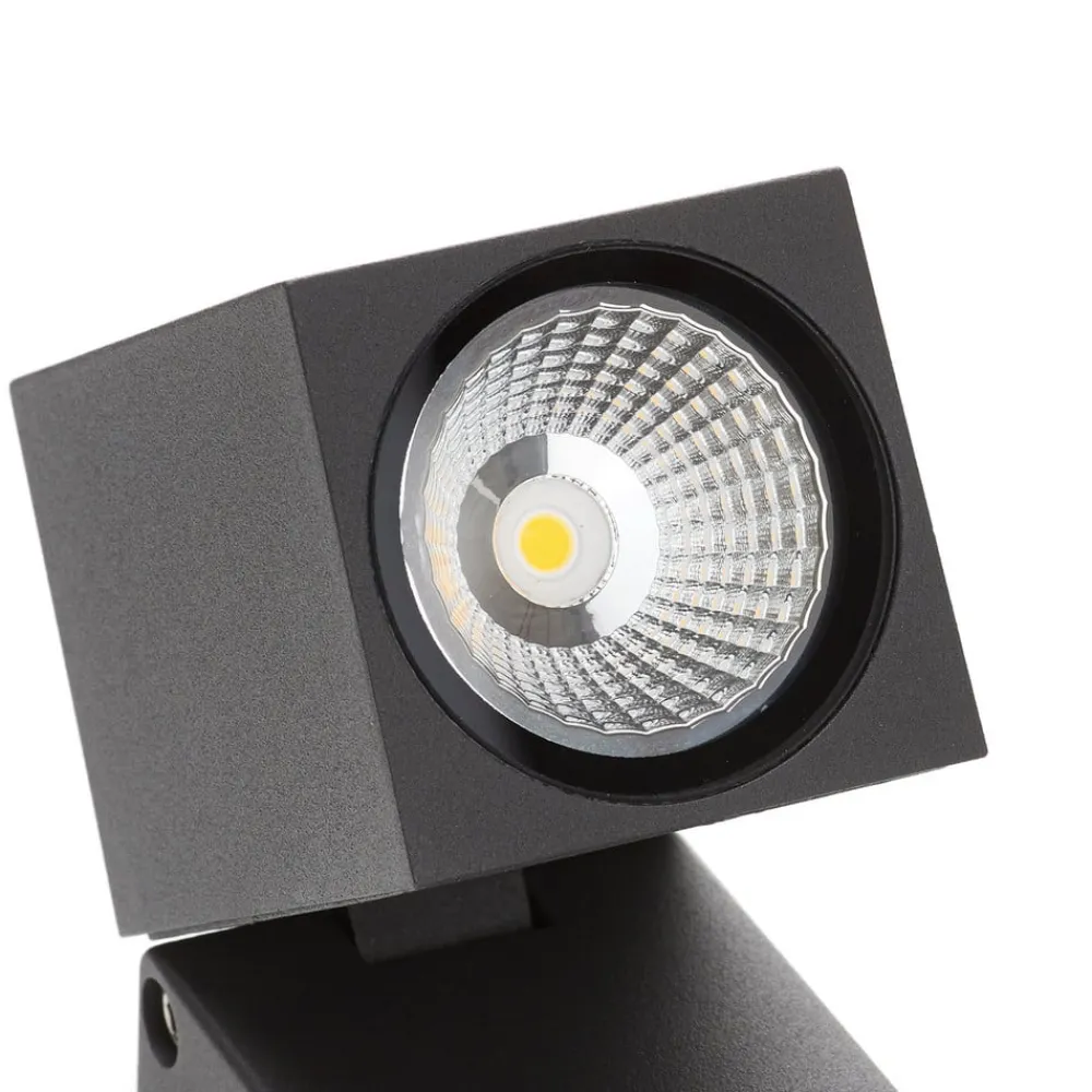 Væglampe Med Sensor ^ ACB ILUMINACIÓN Cala - Udendørs LED-spot med bevægelsessensor