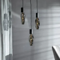 Dæmpbar Led-Pære|Filament Pære ^ Calex Barcelona LED-pære E27 4 W 1.800 K dim titan