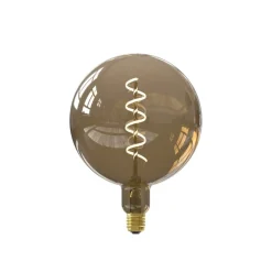 Dæmpbar Led-Pære|Filament Pære ^ Calex Kalmar Flex LED E27 G200 5W 1.800K dim natur