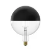Calex Dæmpbar Led-Pære > Kalmar Top topforspejlet E27 6 W sort Ø20cm