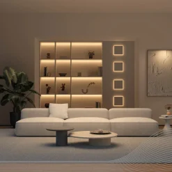 Calex Dekorationsbelysning|Led Strips > LED-strip Vibey, længde 5 m, stik, fjernbetjening, CCT