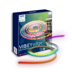 Dekorationsbelysning|Led Strips ^ Calex LED-strip Vibey, længde 5 m, stik, fjernbetjening, RGB, CCT