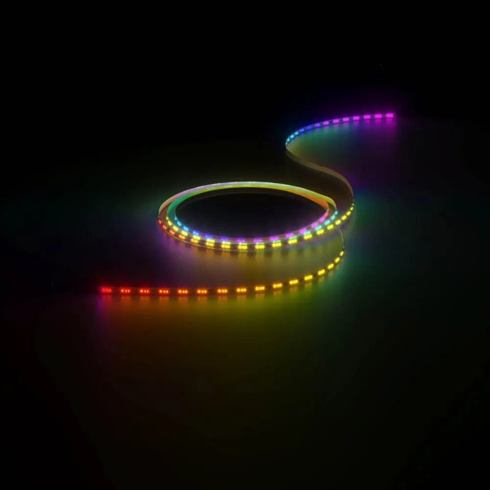 Dekorationsbelysning|Led Strips ^ Calex LED-strip Vibey, længde 2 m, USB, fjernbetjening, RGBIC, CCT