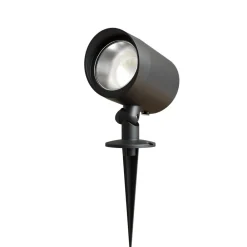 Calex Udendørs Spot > LED udendørs spotlight, jordspyd, stik, sort, 2.700 K