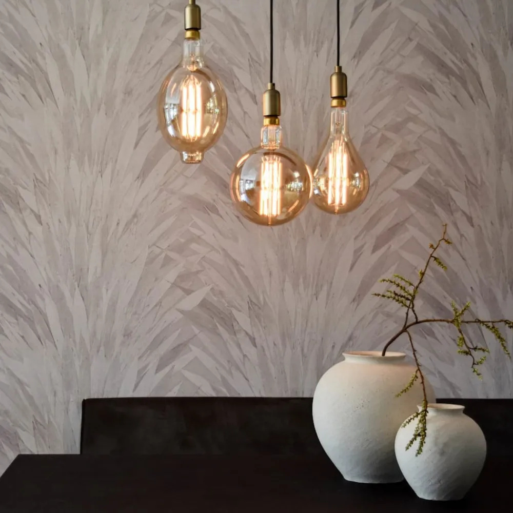 Calex Dæmpbar Led-Pære|Led Pærer > Megaglobe LED G200 E27 10,5W 1100lm dim guld
