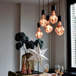 Calex Dæmpbar Led-Pære > Organic Evo LED-pære E27 6W dæmpbar rosé