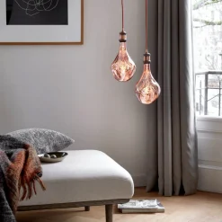 Calex Dæmpbar Led-Pære > Organic Evo LED-pære E27 6W dæmpbar rosé