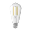 Calex Dæmpbar Led-Pære|Filament Pære > Smart E27 ST64 LED 7 W filament 1800-3000K