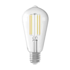 Calex Dæmpbar Led-Pære|Filament Pære > Smart E27 ST64 LED 7 W filament 1800-3000K
