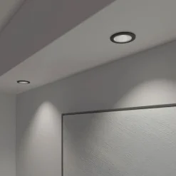 Calex Loftlamper|Indbygningsspots > Smart Halo downlight CCT RGB sort