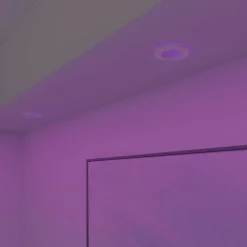 Indbygningsspots|Spotlights ^ Calex Smart Halo downlight CCT RGB hvid